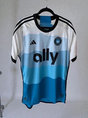 Adidas Charlotte FC 2024 Authentic Home Jersey Men’s XL HZ6175 NWT